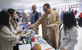 Santa Ana residents engage in the health fair