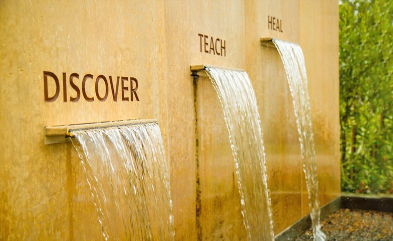 photo of Discover, Teach, Heal fountain